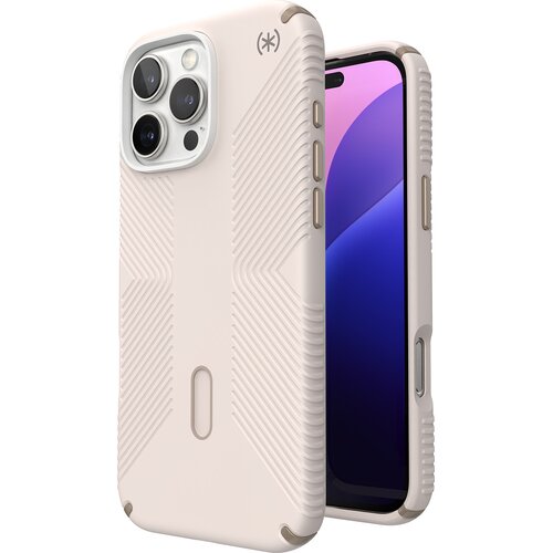 Etui SPECK Presidio2 Grip ClickLock & MagSafe do Apple iPhone 16 Pro Max Beżowy