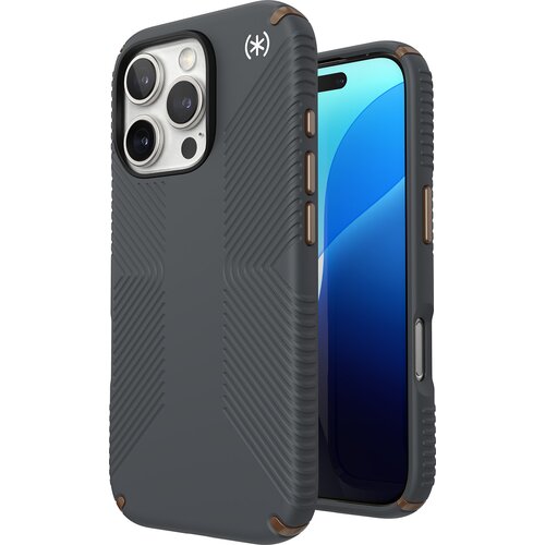 Etui SPECK Presidio2 Grip do Apple iPhone 16 Pro Szary