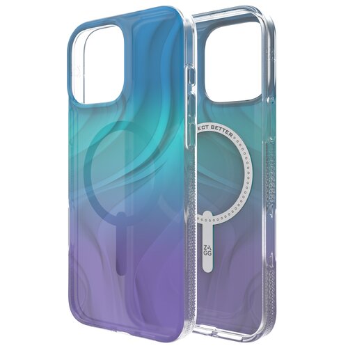 Etui ZAGG Milan Snap Magsafe Deep Aurora do Apple iPhone 16 Pro Max Wielokolorowy