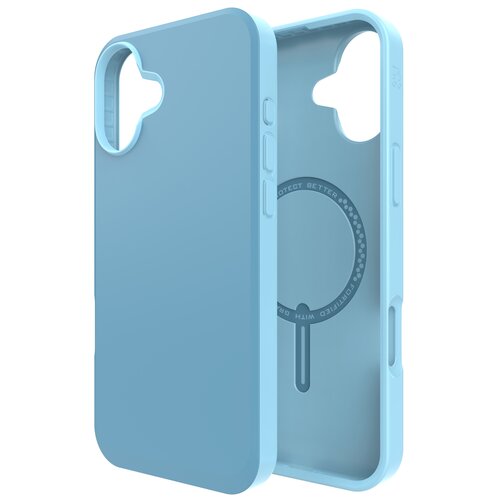 Etui ZAGG SoHo Snap MagSafe do Apple iPhone 16 Plus Niebieski