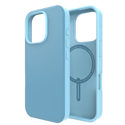 Etui ZAGG SoHo Snap MagSafe do Apple iPhone 16 Pro Niebieski