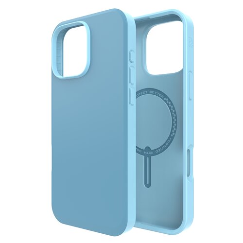 Etui ZAGG SoHo Snap MagSafe do Apple iPhone 16 Pro Max Niebieski