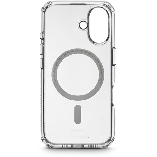 Etui HAMA Extreme Protect MagCase D30 do Apple iPhone 16 Przezroczysty