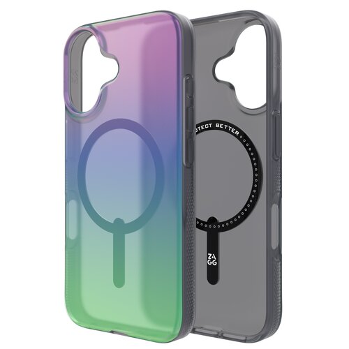 Etui ZAGG Milan Snap Magsafe Raven Feather do Apple iPhone 16 Wielokolorowy