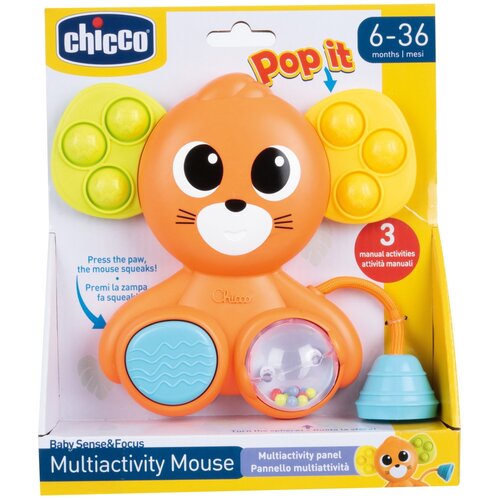 Zabawka edukacyjna CHICCO Myszka sensoryczna Pop It 00011822000000