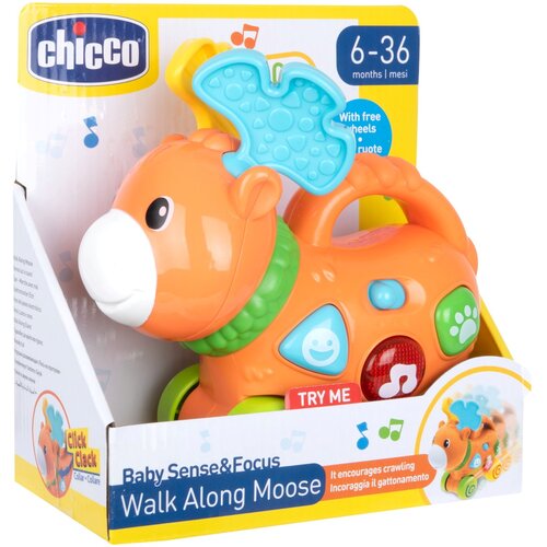 Zabawka interaktywna CHICCO Baby Sense & Focus Łoś 00012167000000