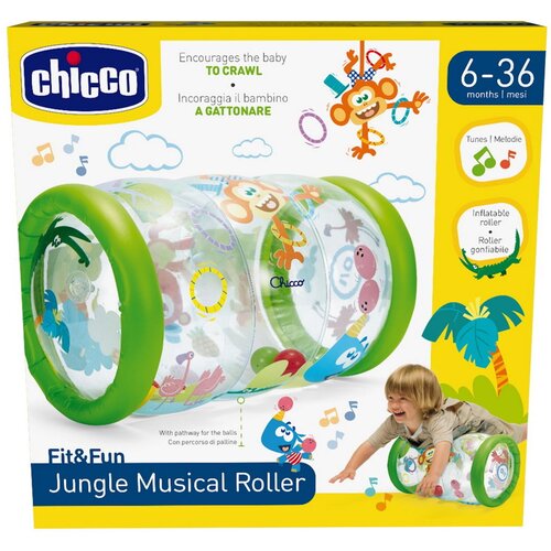 Zabawka edukacyjna CHICCO Dmuchany walec Dżungla Roller 00011088000000