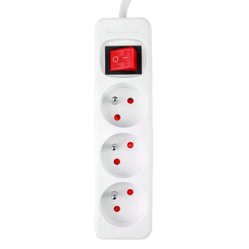 Przedłużacz NEO TOOLS 90-180 (5 m) Biały