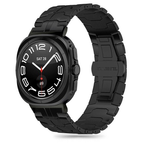 Pasek TECH-PROTECT Stainless Line do Samsung Galaxy Watch Ultra 47mm Czarny