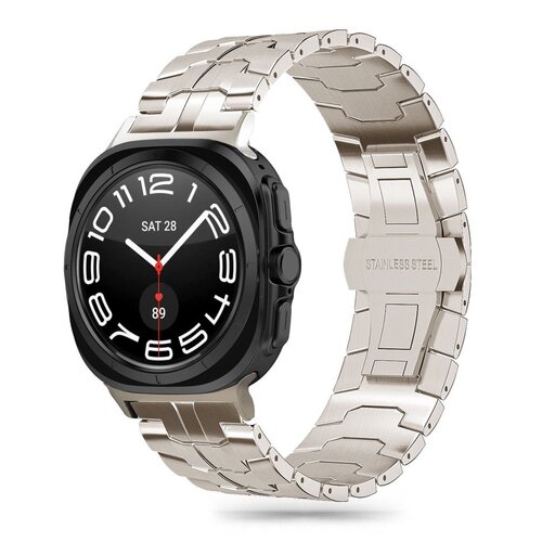Pasek TECH-PROTECT Stainless Line do Samsung Galaxy Watch Ultra 47mm Tytanowy