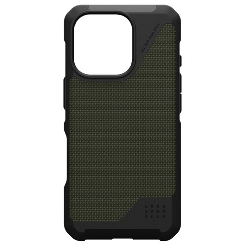 Etui UAG Metropolis LT MagSafe do Apple iPhone 16 Pro Kevlar Oliwkowy