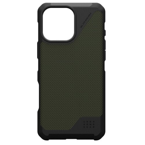 Etui UAG Metropolis LT MagSafe do Apple iPhone 16 Pro Max Kevlar Oliwkowy