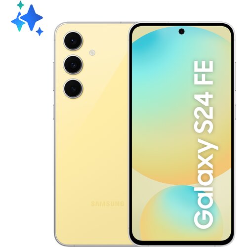 Smartfon SAMSUNG Galaxy S24 FE 5G 8/256GB 6.7” 120Hz Żółty SM-S721