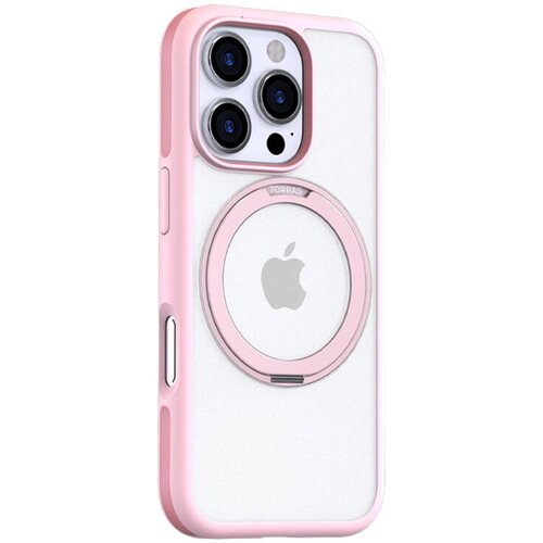 Etui TORRAS Ostand R Fusion do Apple iPhone 16 Pro Max Różowy