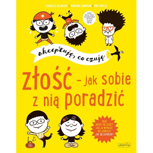 Książka z zadaniami Akceptuję, co czuję Złość - jak sobie z nią poradzić (miękka okładka)