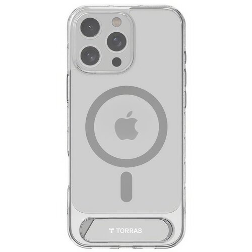 Etui TORRAS Pstand do Apple iPhone 16 Pro Max Przezroczysty
