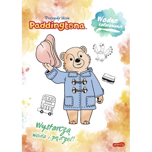 Kolorowanka Przygody Misia Paddingtona Wodne kolorowanie (miękka okładka)