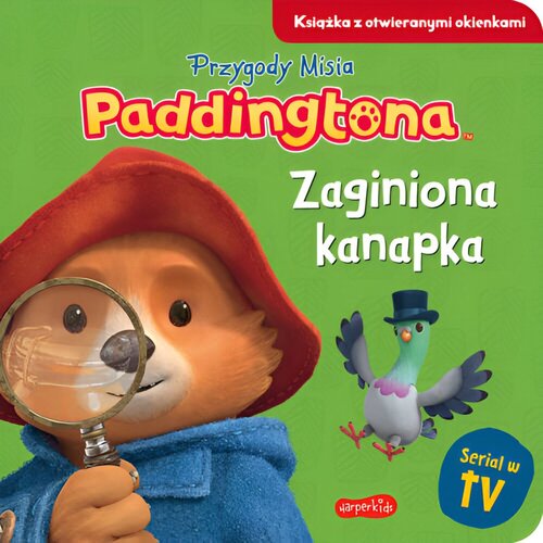 Książka Przygody Misia Paddingtona Zaginiona kanapka (twarda okładka)