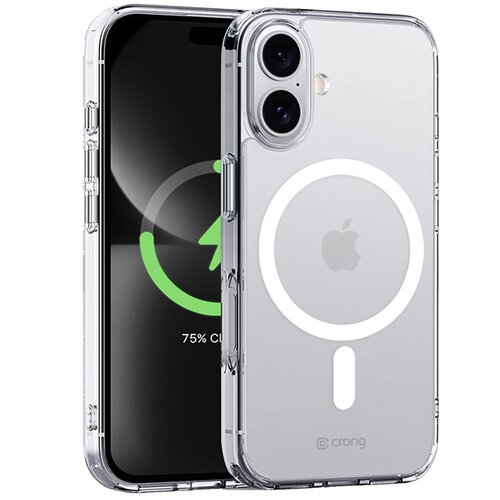 Etui CRONG Clear MAG Cover MagSafe do Apple iPhone 16 Plus Przezroczysty