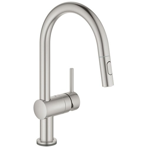 Bateria GROHE Minta Touch 31358DC2 Stal nierdzewna