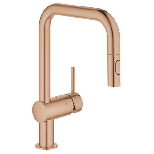 Bateria GROHE Minta 32322DL2 Złoto szczotkowane