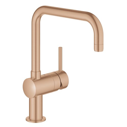 Bateria GROHE Minta 32488DL0 Złoto szczotkowane