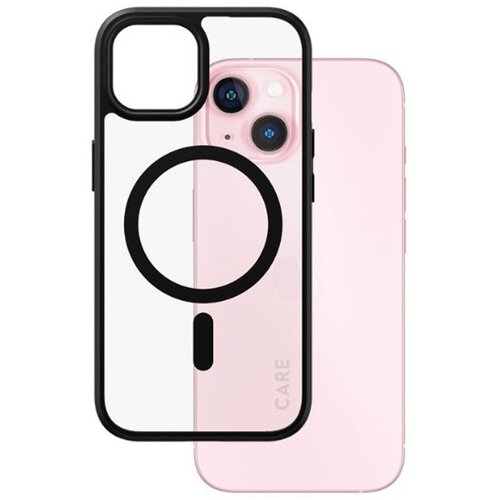 Etui PANZERGLASS Care Urban Combat Case MagSafe do Apple iPhone 15 Czarno-przezroczysty