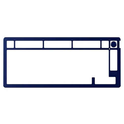 Płytka wierzchnia HYPERX Top Plate Alloy Rise 75 Granatowy