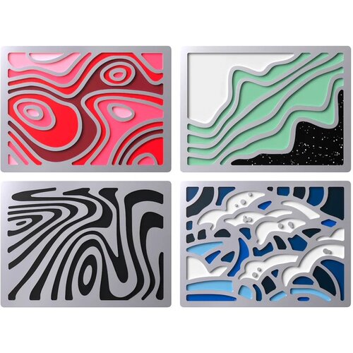 Magnetyczne odznaki HYPERX Abstract