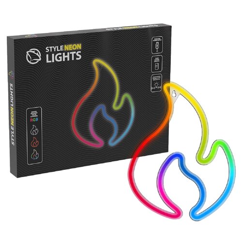 Neon LED MANTA SNL58RGB Płomień