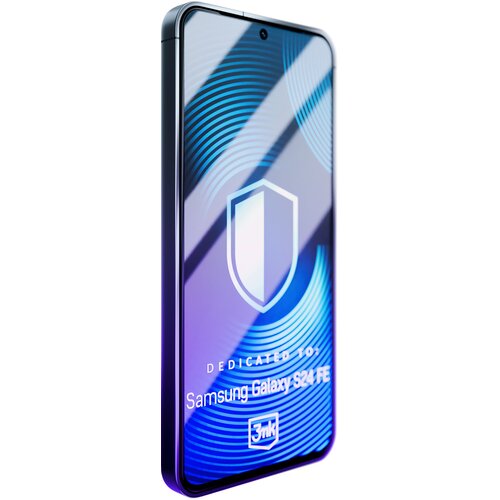 Szkło hartowane 3MK HardGlass Max Lite Black do Samsung Galaxy S24 FE