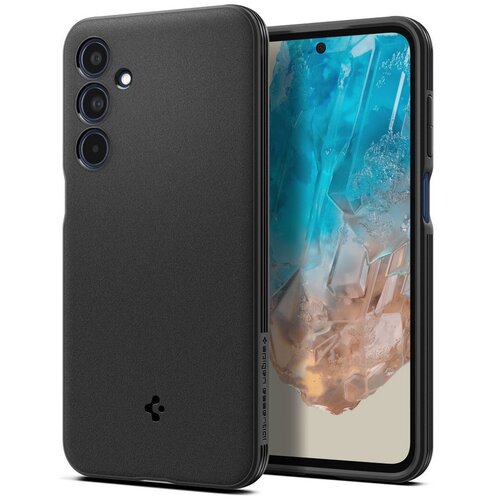 Etui SPIGEN Essential Sandblast do Samsung Galaxy M35 5G Czarny