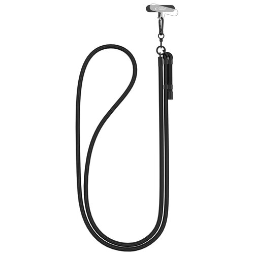 Smycz do telefonu TECH-PROTECT C1S Rope Crossbody Strap Czarny