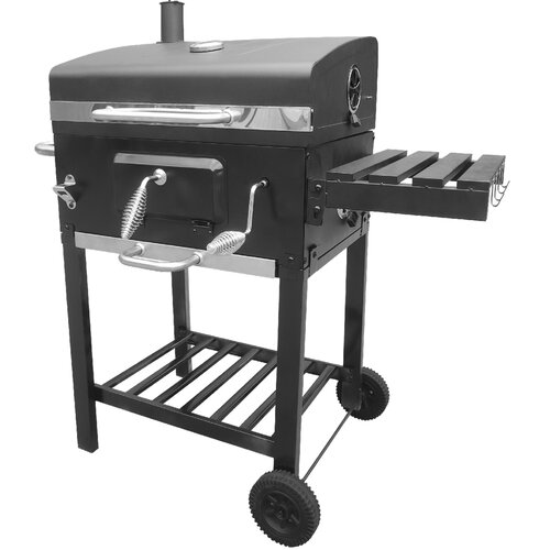 Grill węglowy BOTTARI Vulcano z kominem 58 x 42 cm