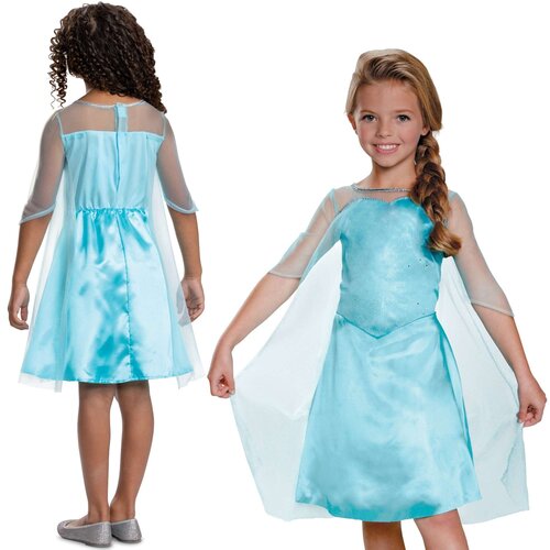 Strój karnawałowy DISGUISE Disney Kraina Lodu Elsa Frozen Księżniczka 125-135 cm