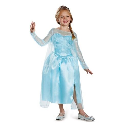 Strój karnawałowy DISGUISE Disney Kraina Lodu Elsa Frozen Księżniczka 125-135 cm
