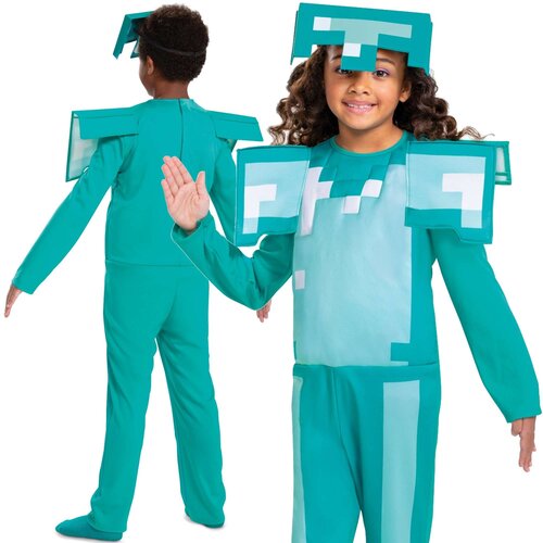 Strój karnawałowy DISGUISE Minecraft Diamentowa Zbroja 109-126 cm