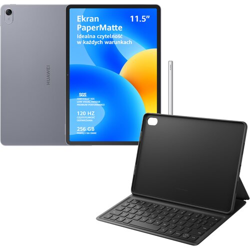 Tablet HUAWEI MatePad 11.5" PaperMatte Edition 8/256 GB Wi-Fi Szary + Rysik + Klawiatura