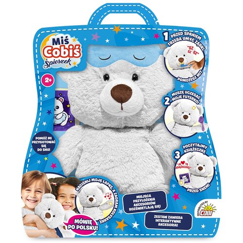Maskotka COBI Miś Cobiś Śpioszek KD-HUN2741