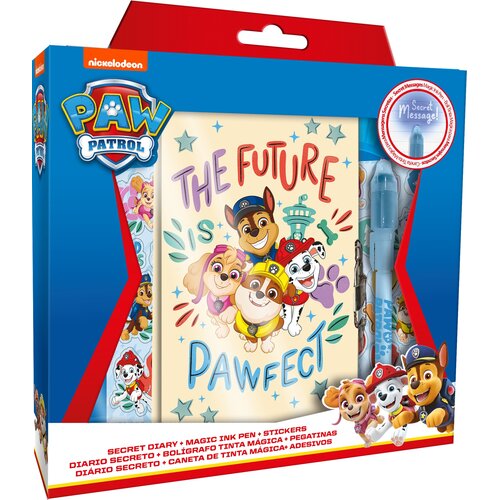 Pamiętnik KIDS EUROSWAN Psi Patrol z magicznym długopisem PW19970