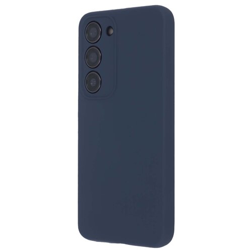 Etui TECTO SHIELD Silicon Soft do Samsung Galaxy S23 Ciemno-niebieski