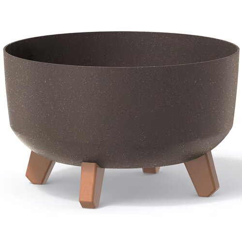 Doniczka ogrodowa PROSPERPLAST Gracia Low Eco Wood DGRL300LW-4625W 6.8L Brązowy