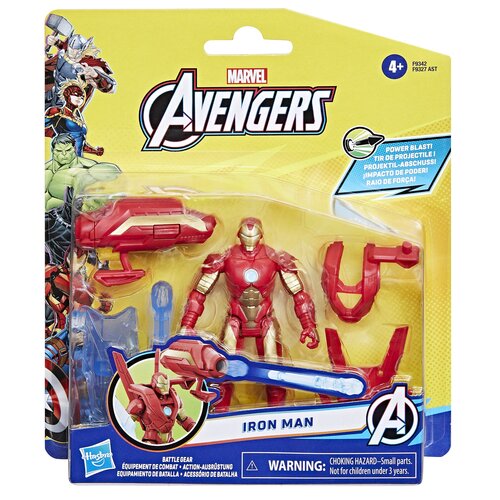 Figurka HASBRO Marvel Avengers Battle Gear Iron Man F93425X6
