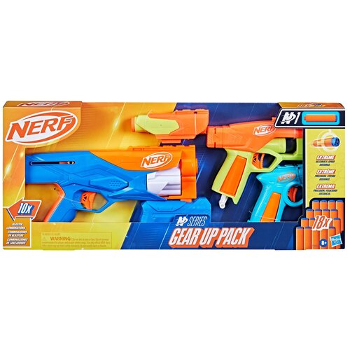 Wyrzutnia Nerf N Series Gear Up Pack F8633EU4