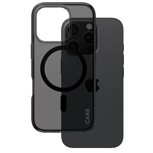 Etui PANZERGLASS Flagship MagSafe do Apple iPhone 16 Pro Przydymiony