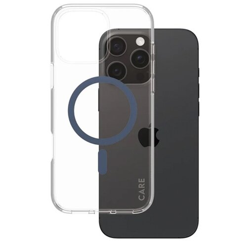 Etui PANZERGLASS Flagship MagSafe do Apple iPhone 16 Pro Max Przezroczysto-niebieski