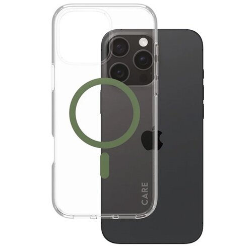 Etui PANZERGLASS Flagship MagSafe do Apple iPhone 16 Pro Max Przezroczysto-zielony