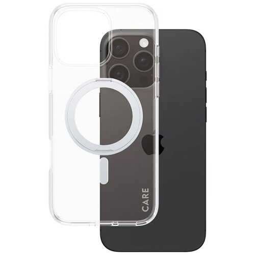 Etui PANZERGLASS Feature Kickstand do Apple iPhone 16 Pro Max Srebrny