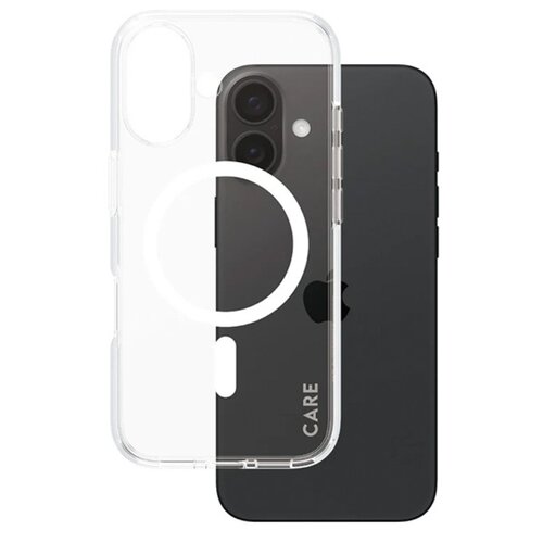 Etui PANZERGLASS Flagship Case MagSafe do Apple iPhone 16 Przezroczysto-biały