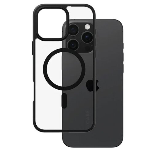 Etui PANZERGLASS Flagship Urban MagSafe do Apple iPhone 16 Pro Max Przezroczysto-czarny